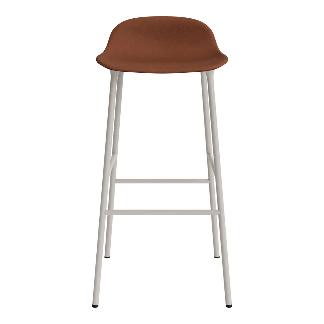 Form Bar Stool - Metal Legs - Upholstered - Image 62