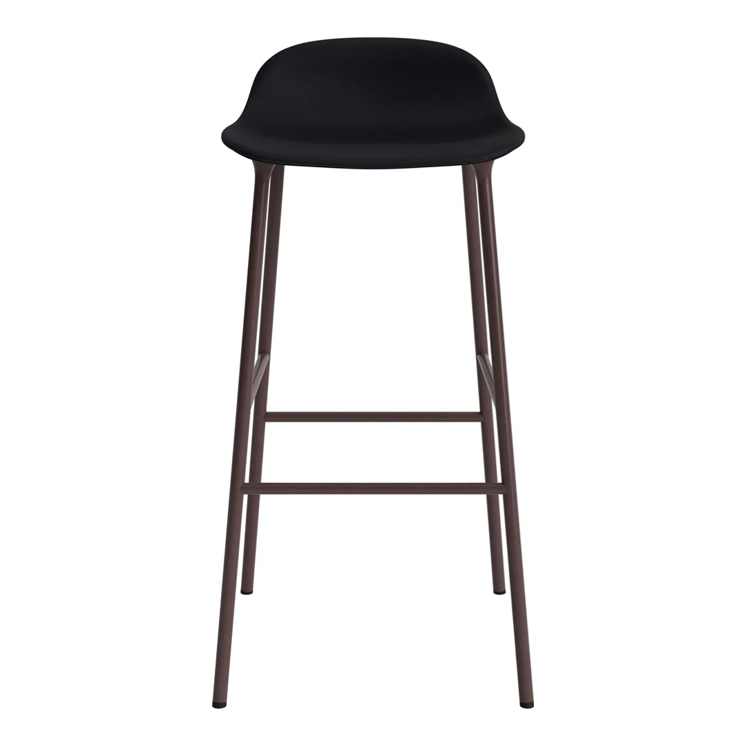 Form Bar Stool - Metal Legs - Upholstered - Image 97