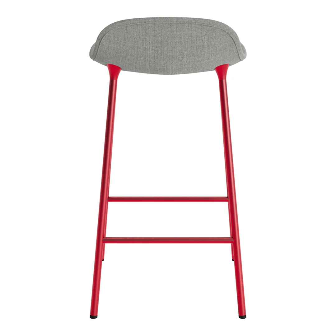Form Counter Stool - Metal Legs - Upholstered - Image 105