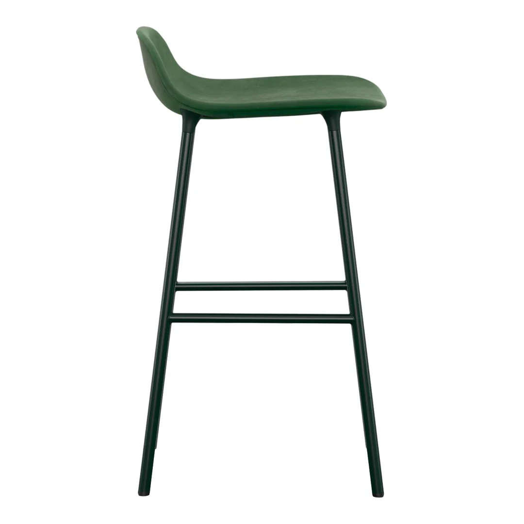 Form Counter Stool - Metal Legs - Upholstered - Image 11