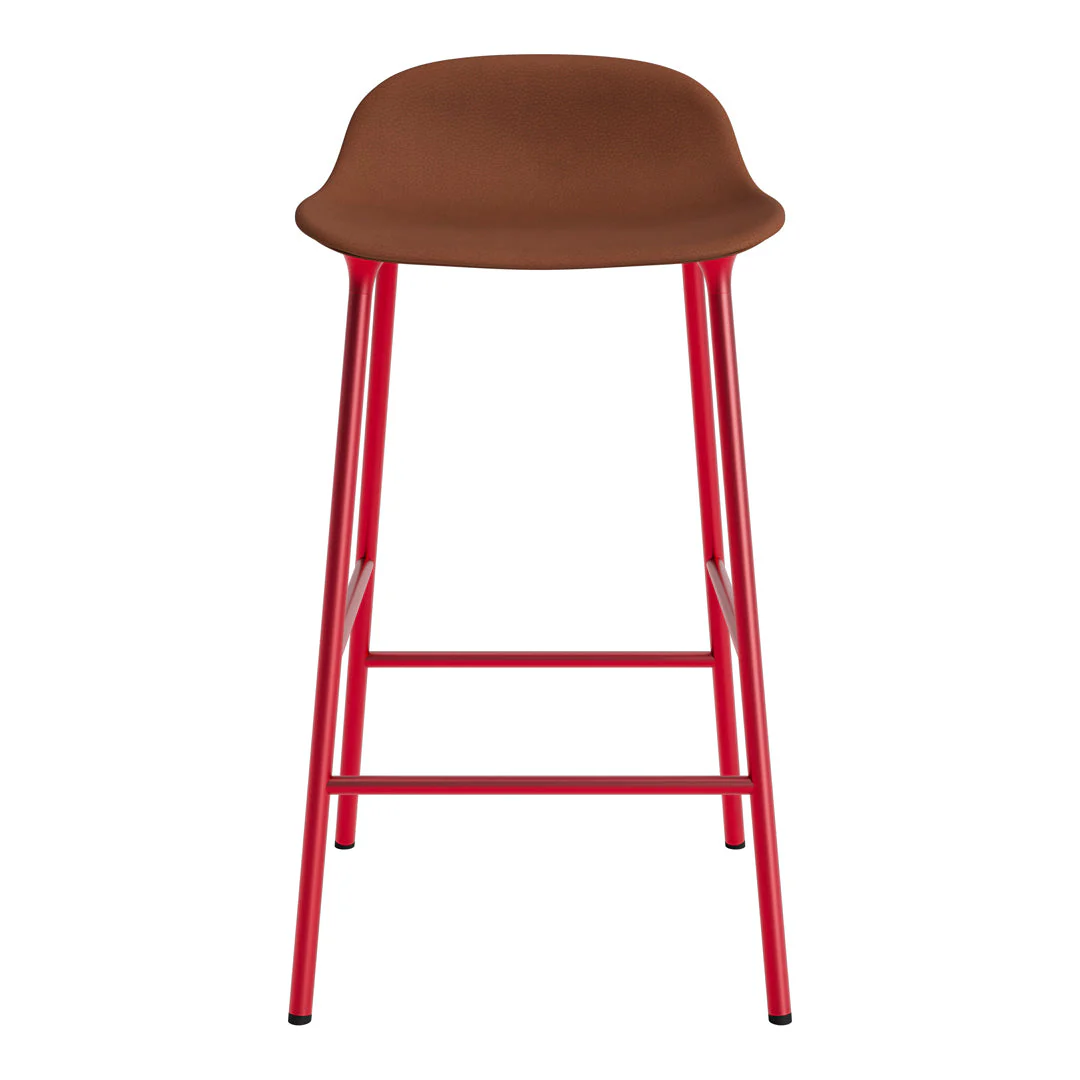 Form Counter Stool - Metal Legs - Upholstered - Image 111