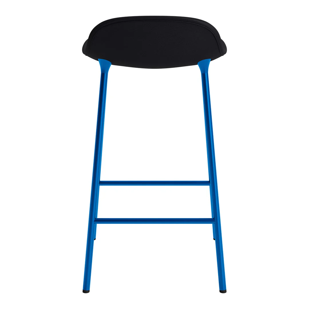 Form Counter Stool - Metal Legs - Upholstered - Image 128