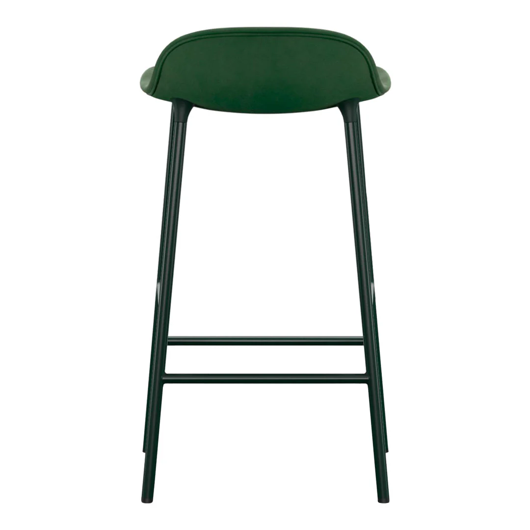 Form Counter Stool - Metal Legs - Upholstered - Image 15