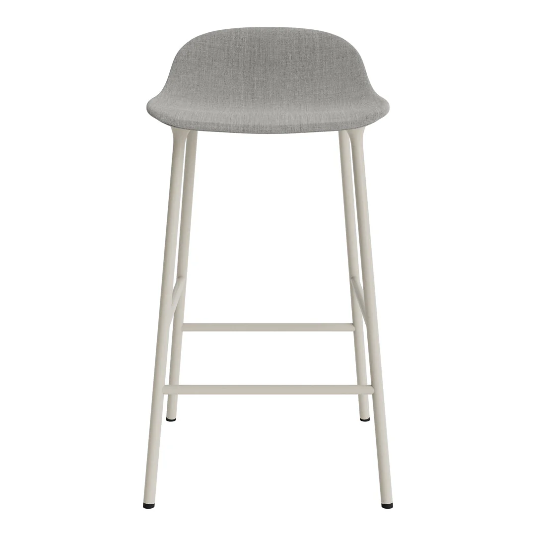 Form Counter Stool - Metal Legs - Upholstered - Image 39