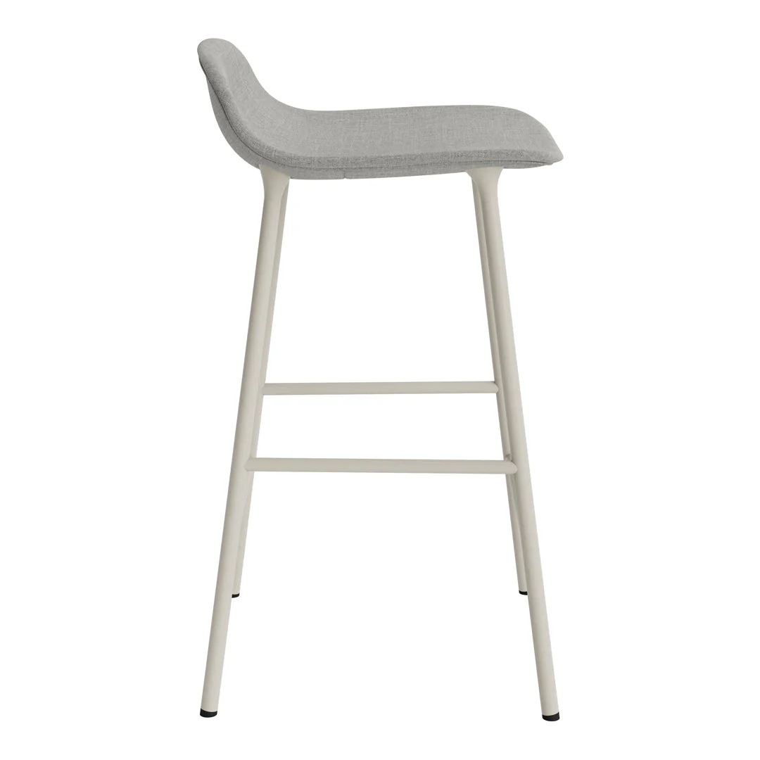 Form Counter Stool - Metal Legs - Upholstered - Image 40