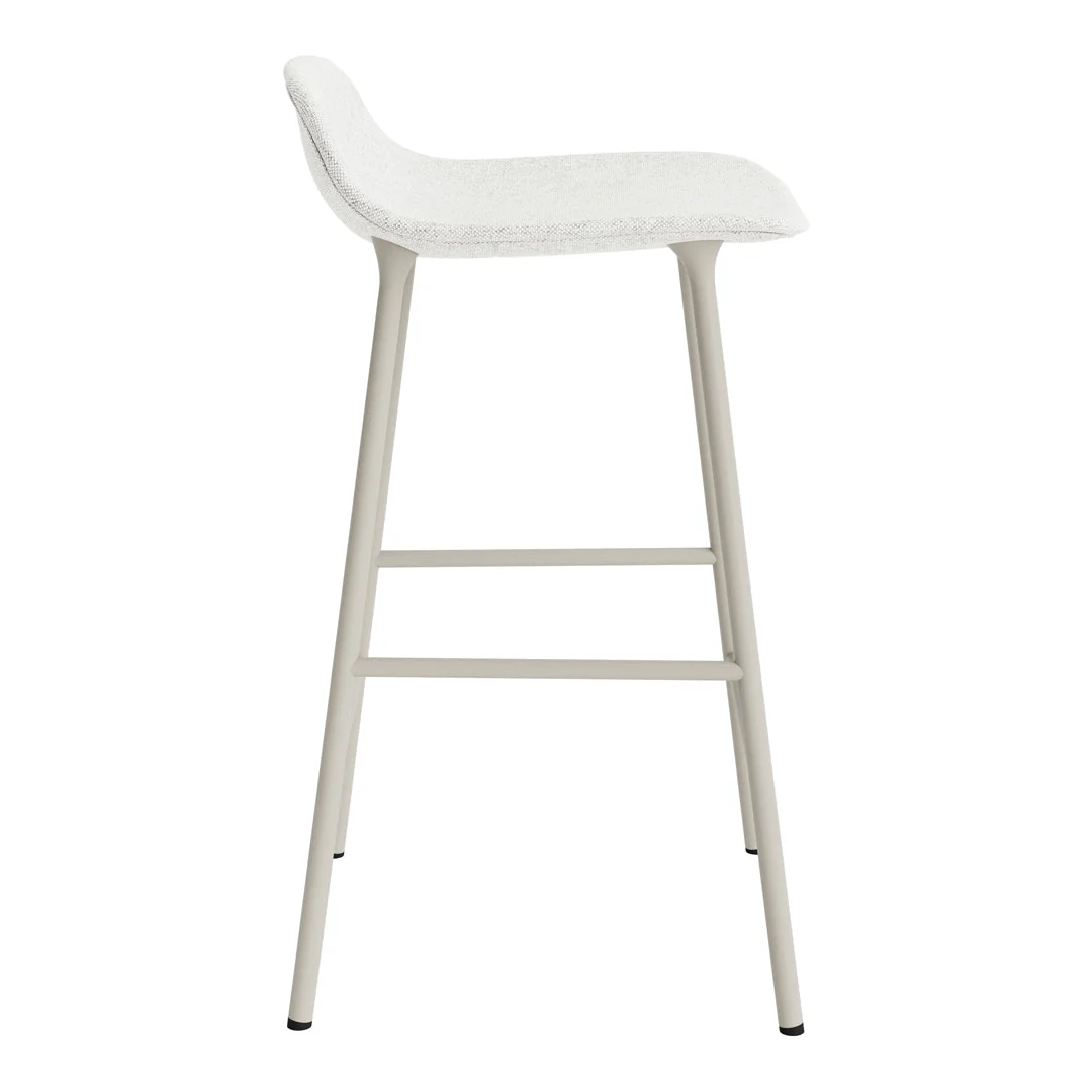Form Counter Stool - Metal Legs - Upholstered - Image 44