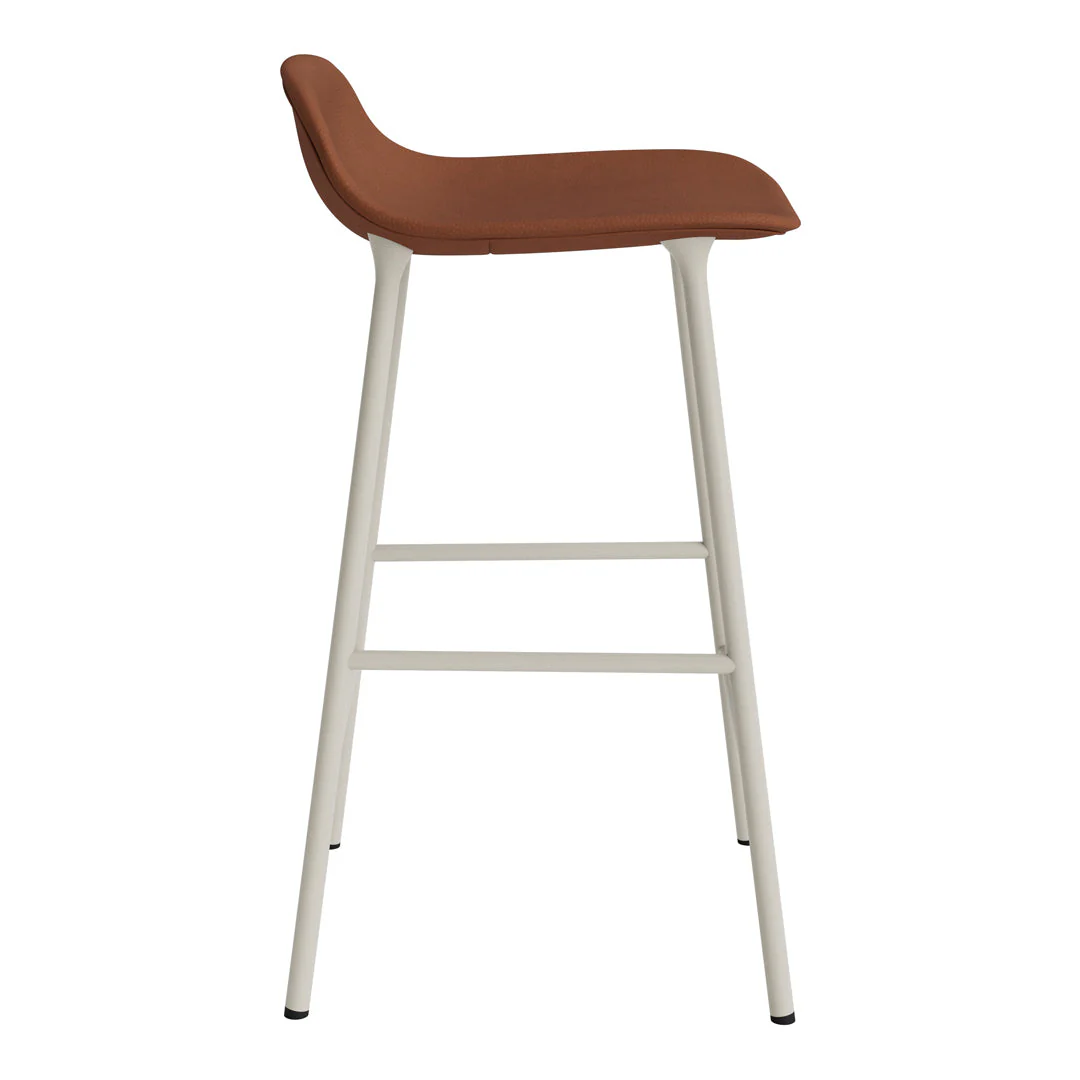 Form Counter Stool - Metal Legs - Upholstered - Image 48