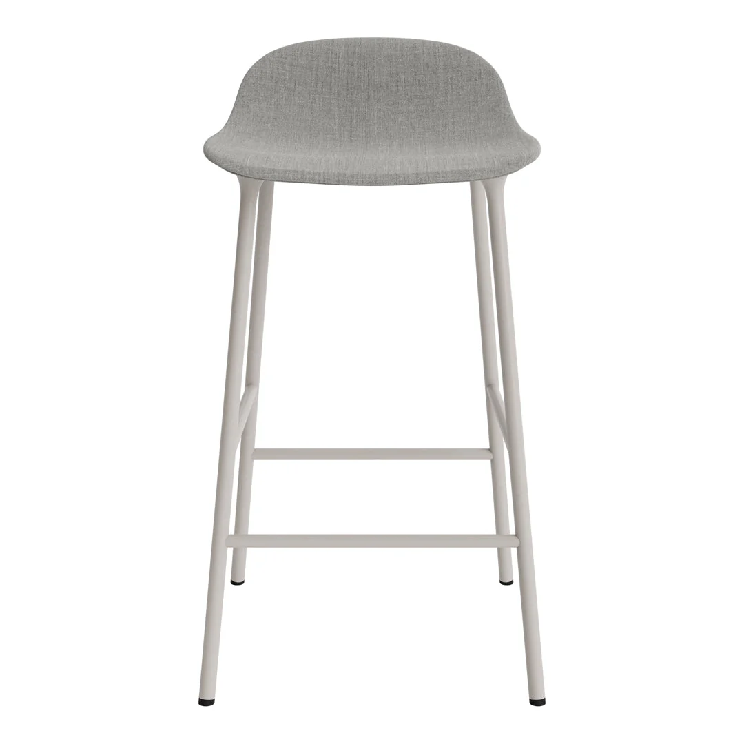 Form Counter Stool - Metal Legs - Upholstered - Image 55