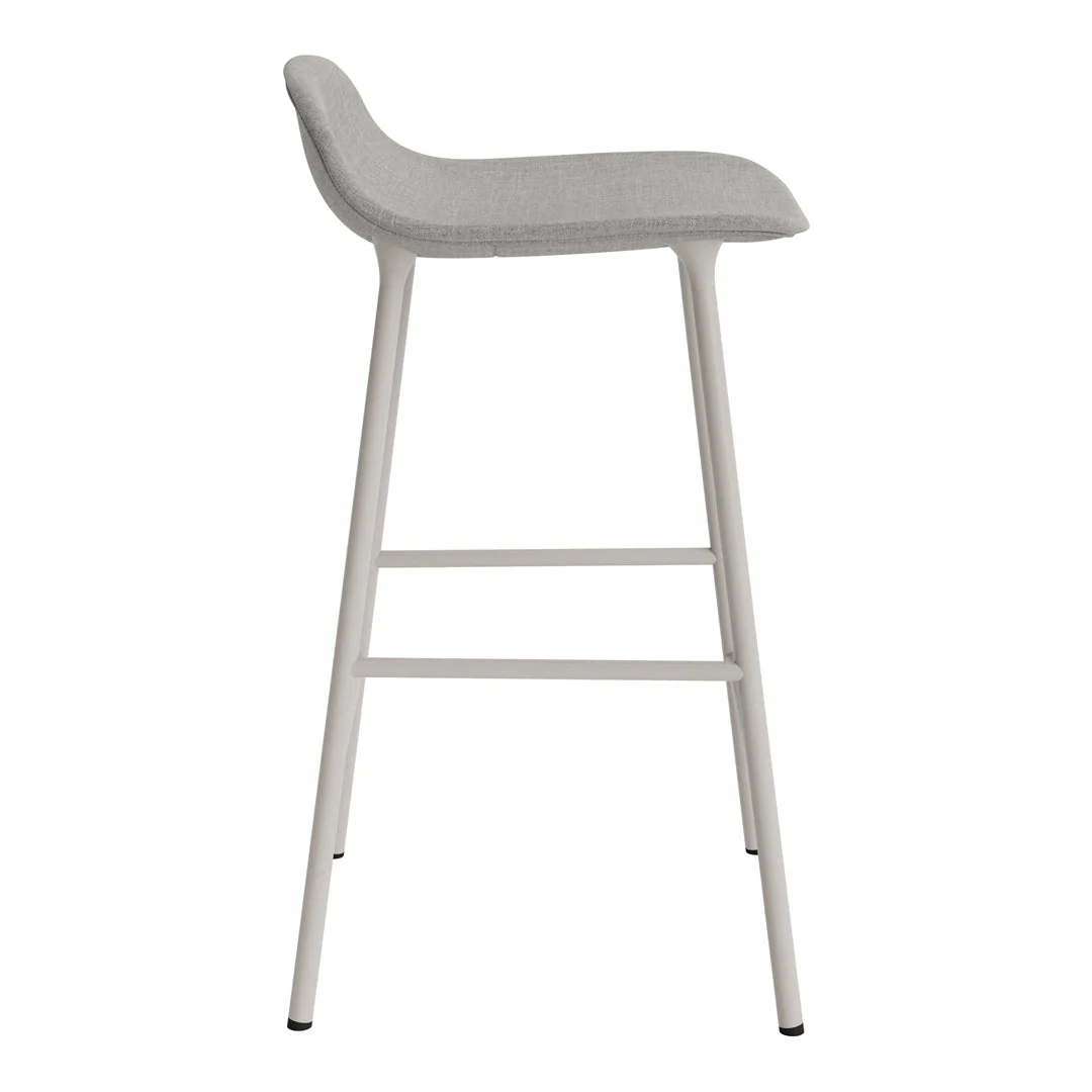 Form Counter Stool - Metal Legs - Upholstered - Image 56