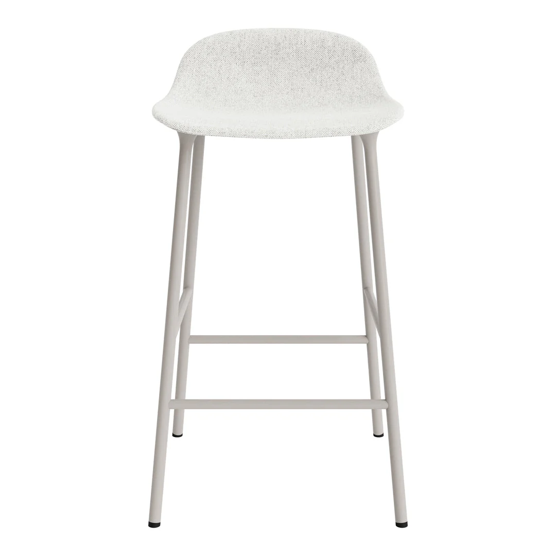 Form Counter Stool - Metal Legs - Upholstered - Image 59