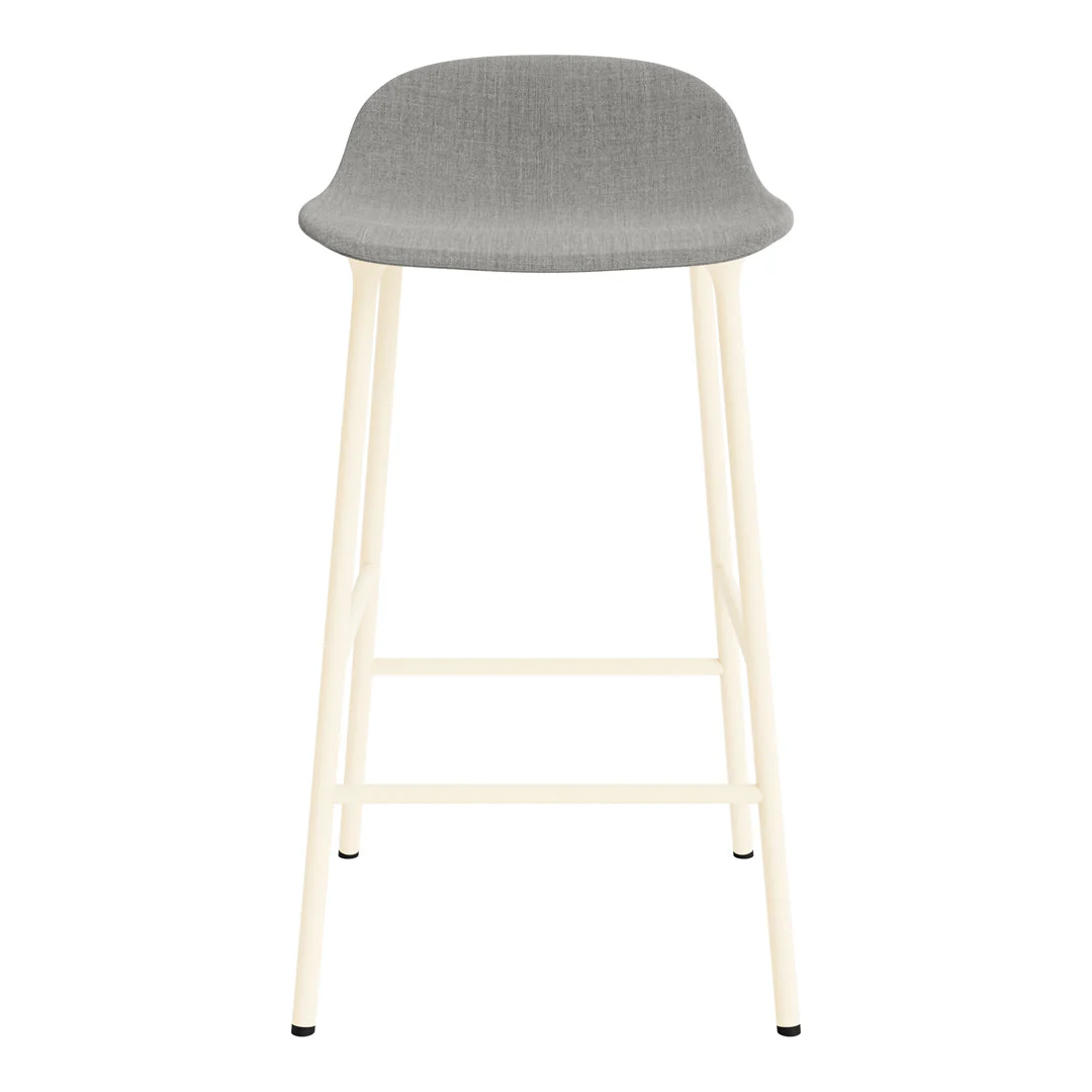 Form Counter Stool - Metal Legs - Upholstered - Image 71