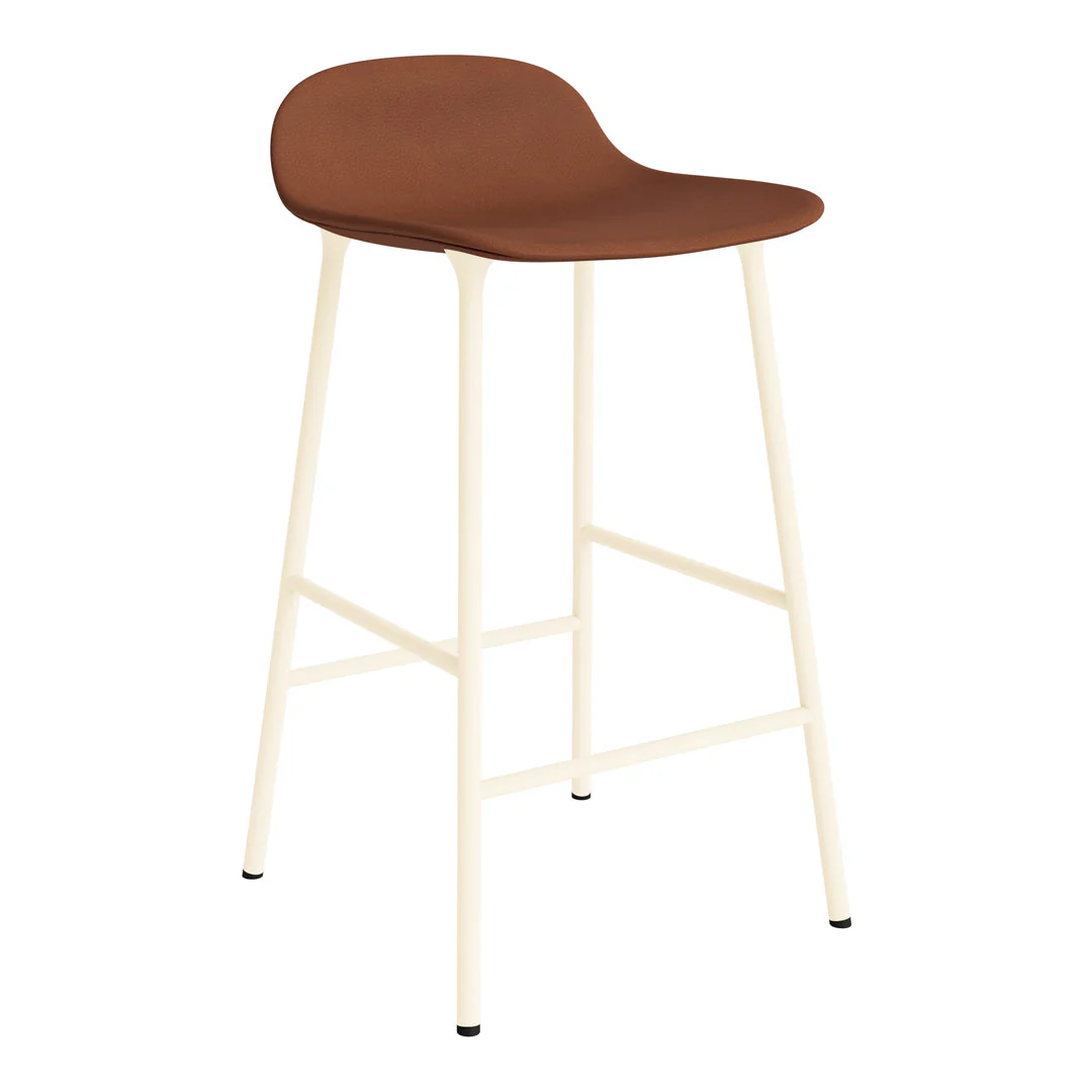 Form Counter Stool - Metal Legs - Upholstered - Image 78