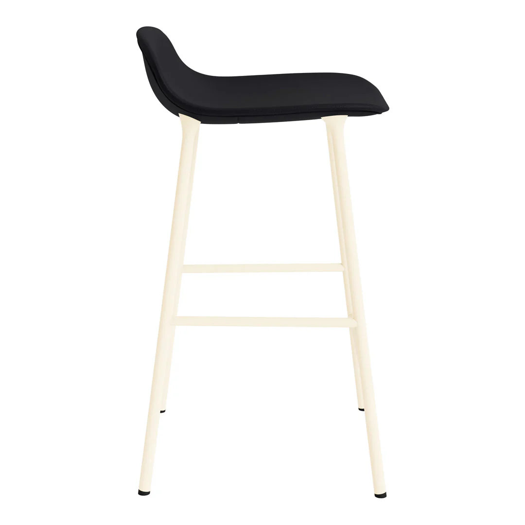 Form Counter Stool - Metal Legs - Upholstered - Image 84