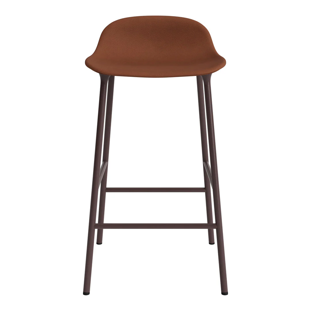 Form Counter Stool - Metal Legs - Upholstered - Image 95