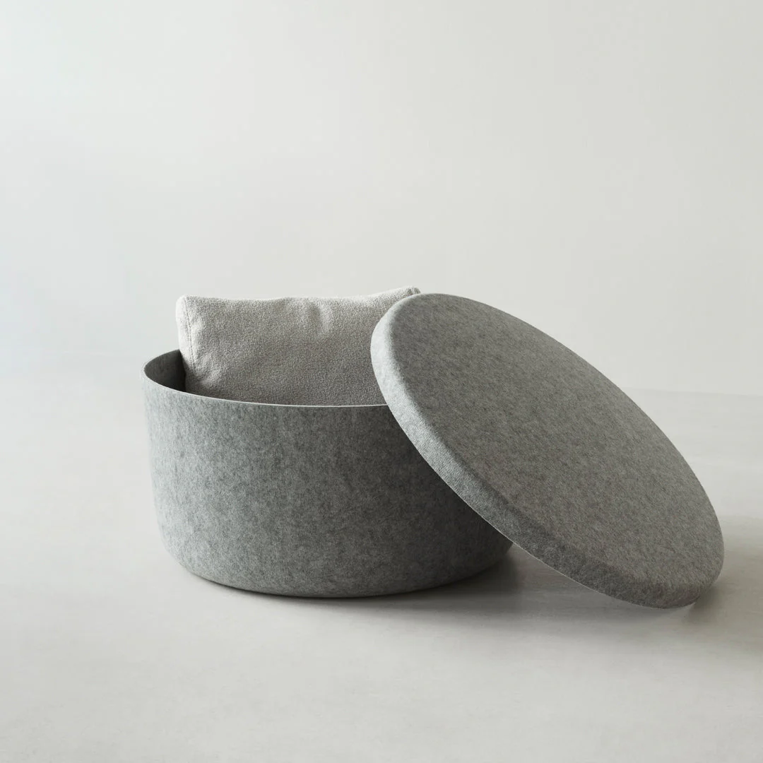 Hide Storage Pouf - Image 12