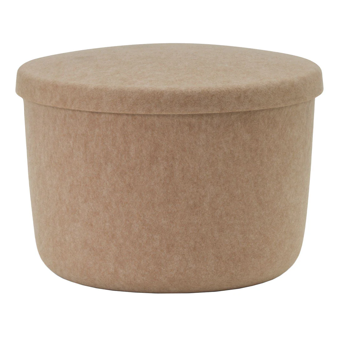 Hide Storage Pouf - Image 4