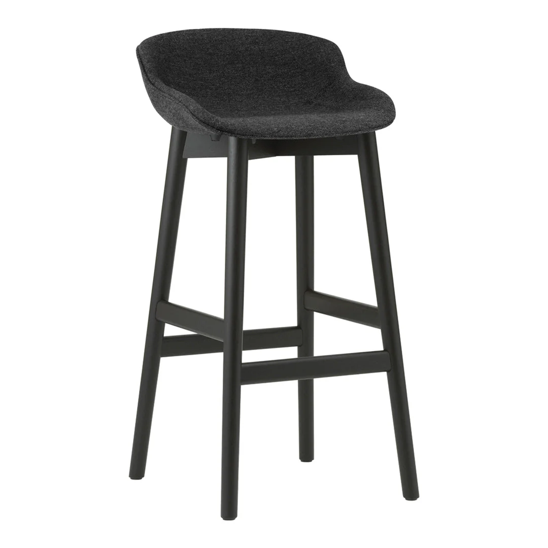 Hyg Bar Stool - Full Upholstery / Wood Base - Image 16