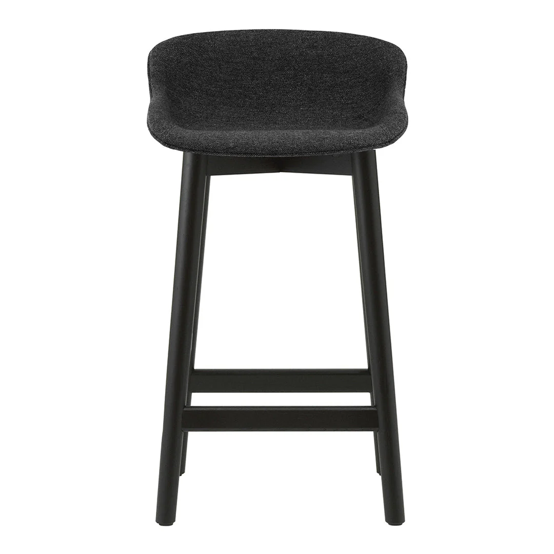 Hyg Counter Stool - Full Upholstery / Wood Base - Image 10