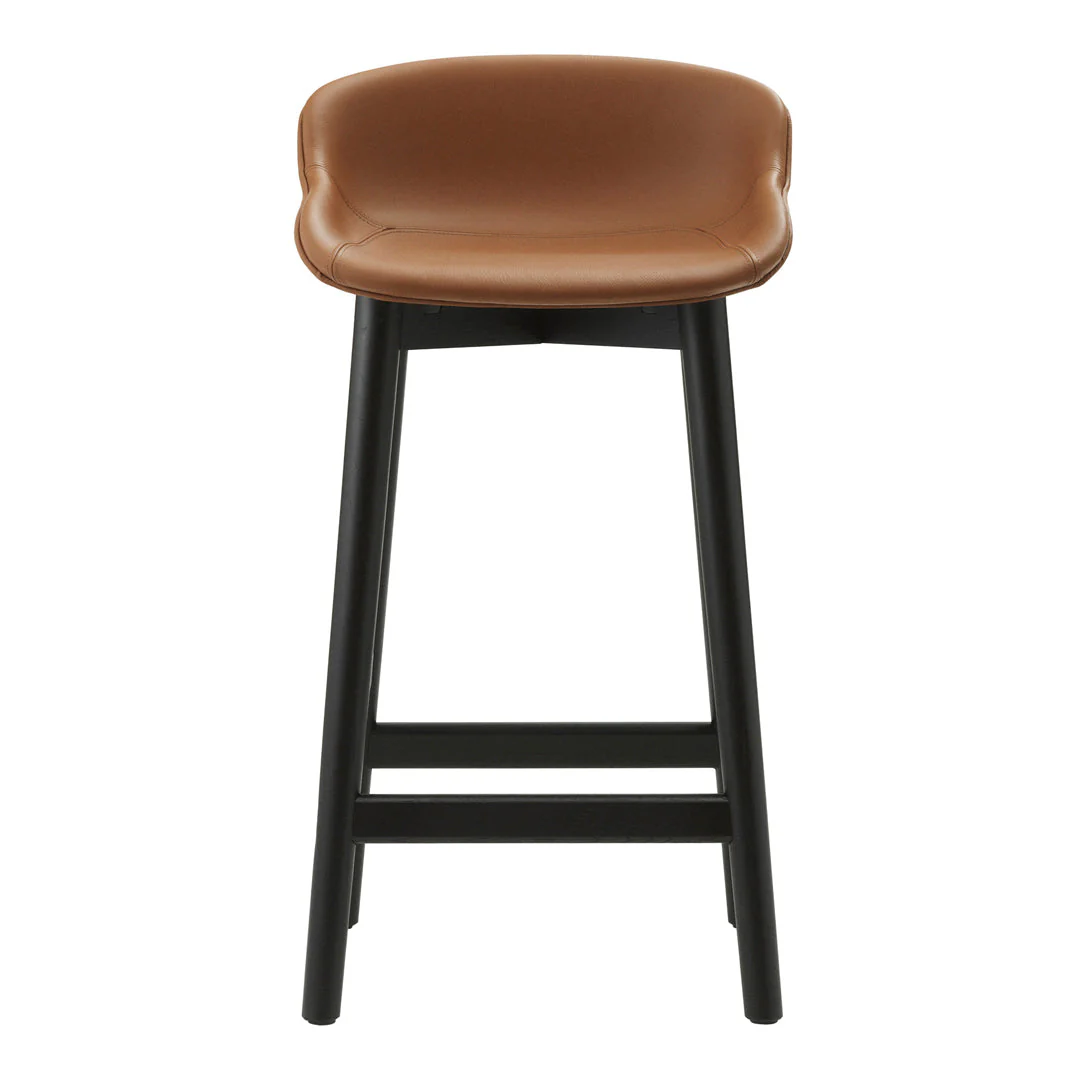 Hyg Counter Stool - Full Upholstery / Wood Base - Image 12