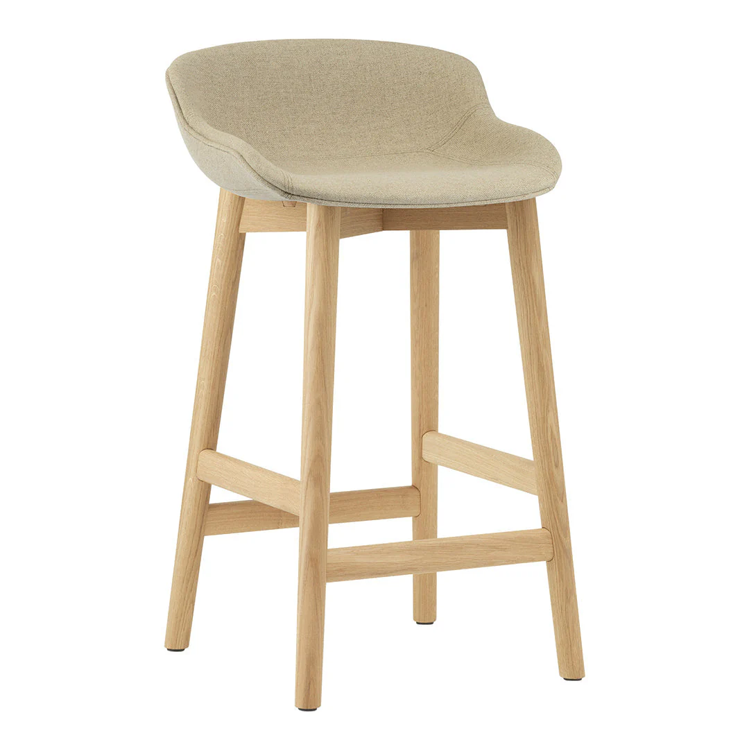 Hyg Counter Stool - Full Upholstery / Wood Base - Image 14