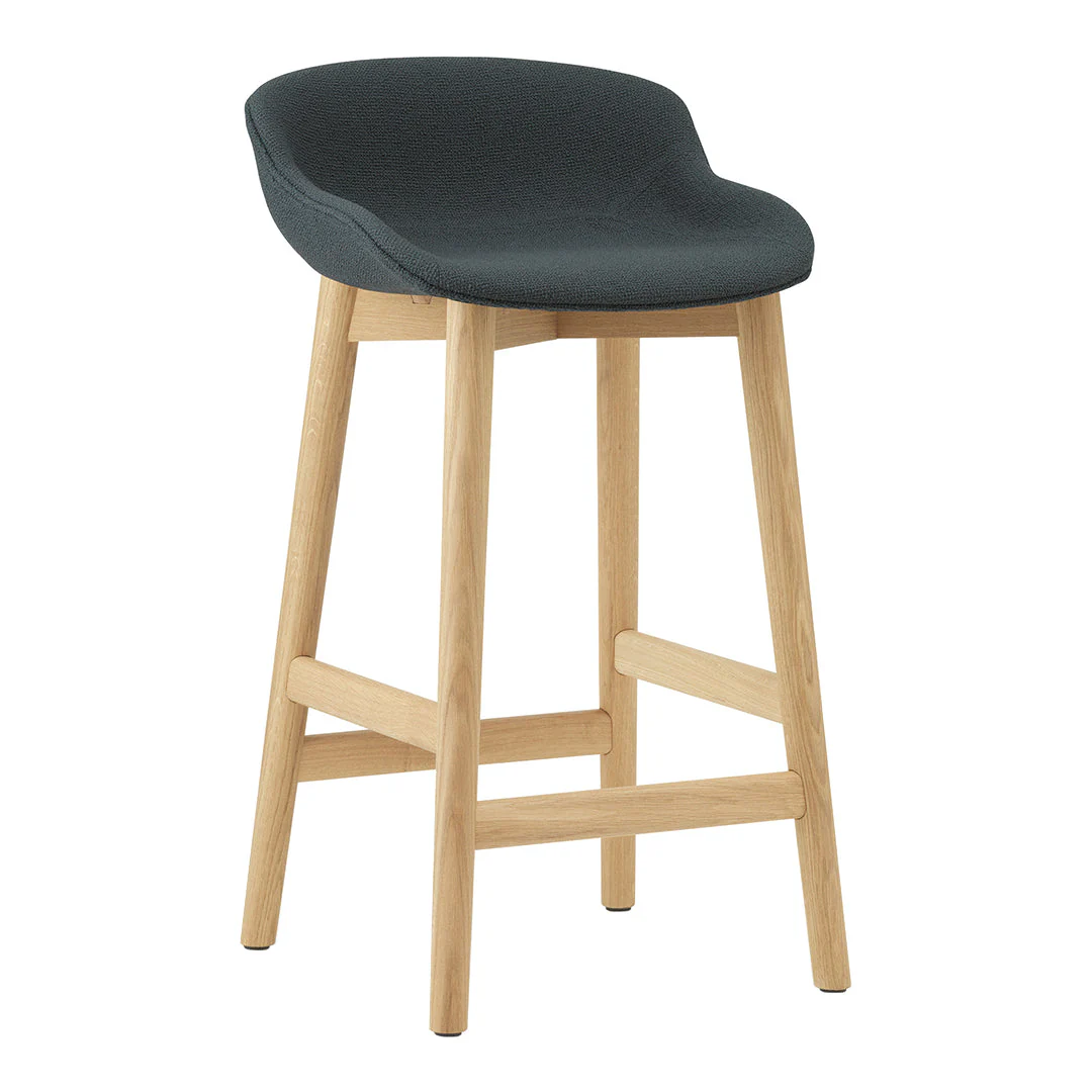 Hyg Counter Stool - Full Upholstery / Wood Base - Image 22