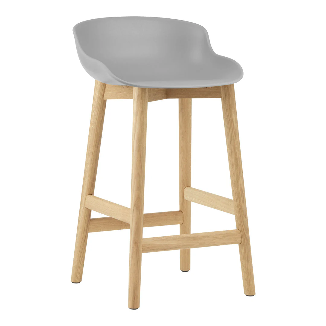 Hyg Counter Stool - Wood Base - Image 10