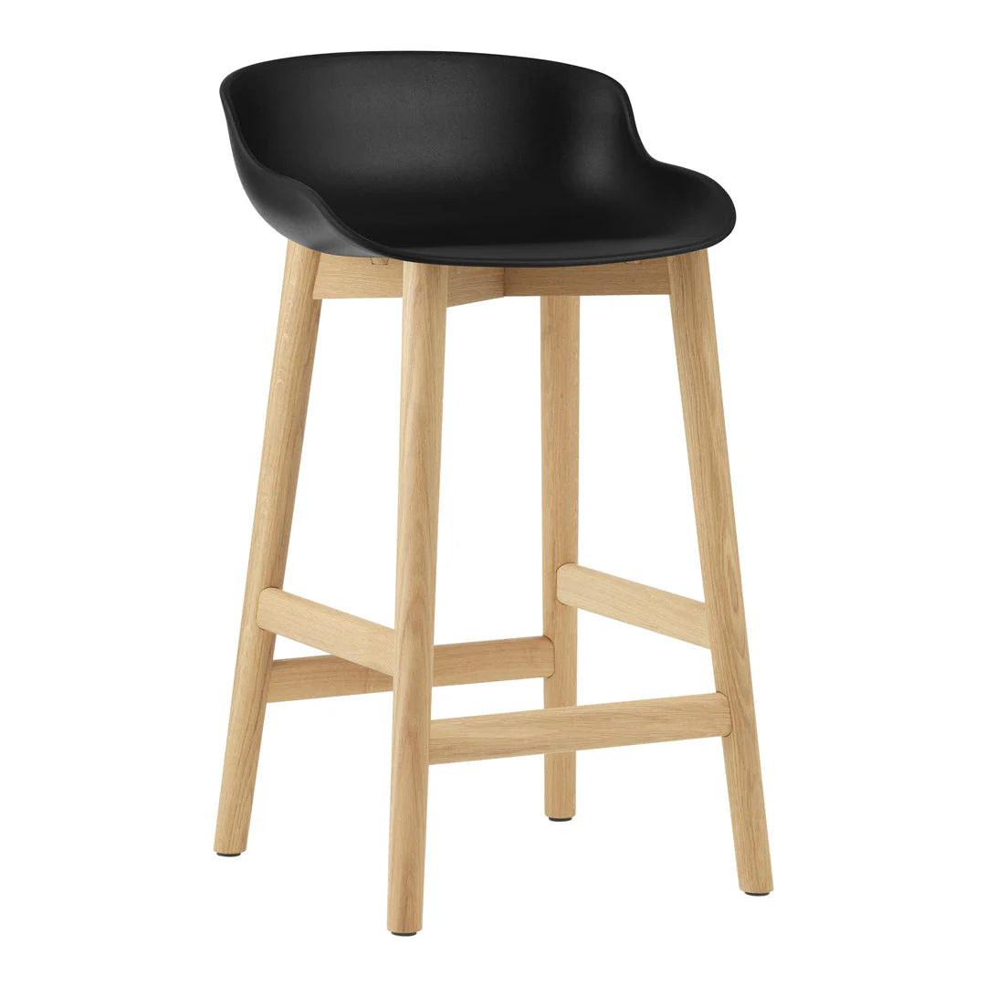 Hyg Counter Stool - Wood Base - Image 12