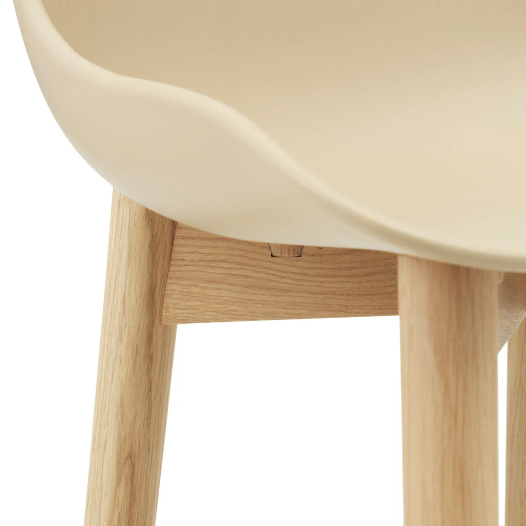 Hyg Counter Stool - Wood Base - Image 17
