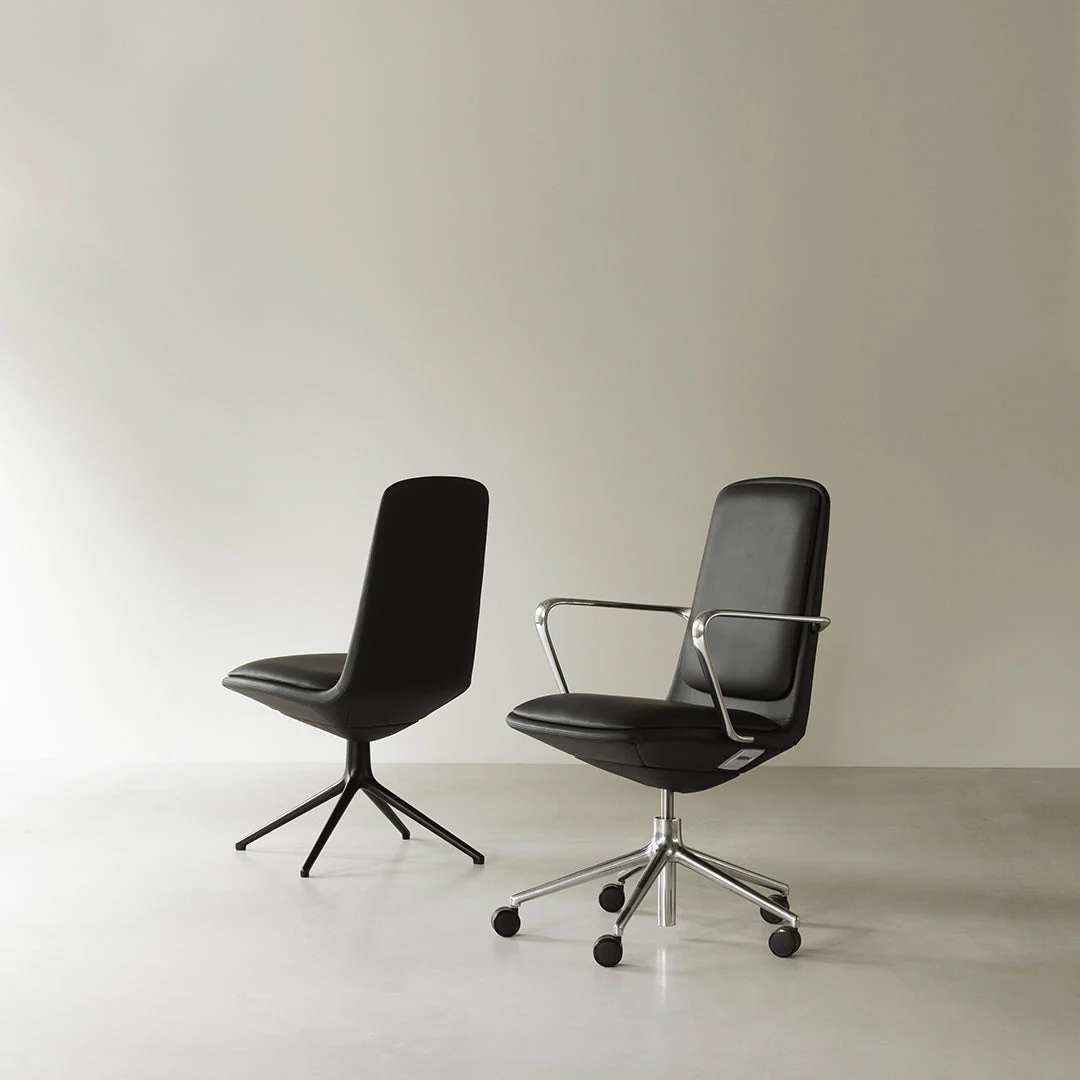 Off Armchair Low Back - 5-Star Swivel Base - Image 8