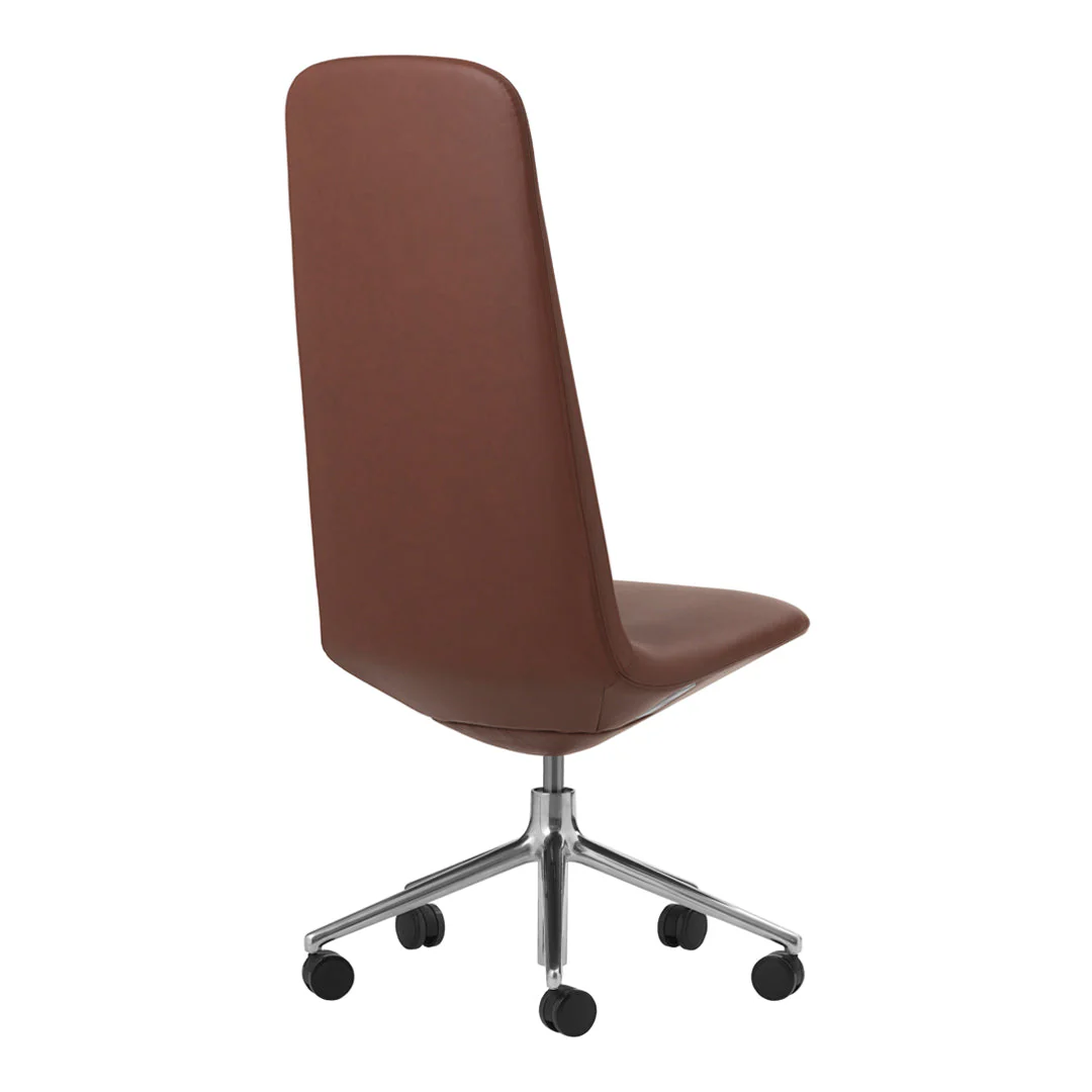 Off Side Chair High Back - 5-Star Swivel Base - Image 4