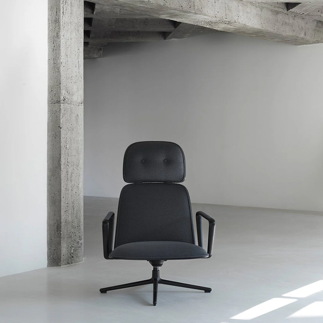 Pad Lounge Chair - High, Swivel Base - Image 16
