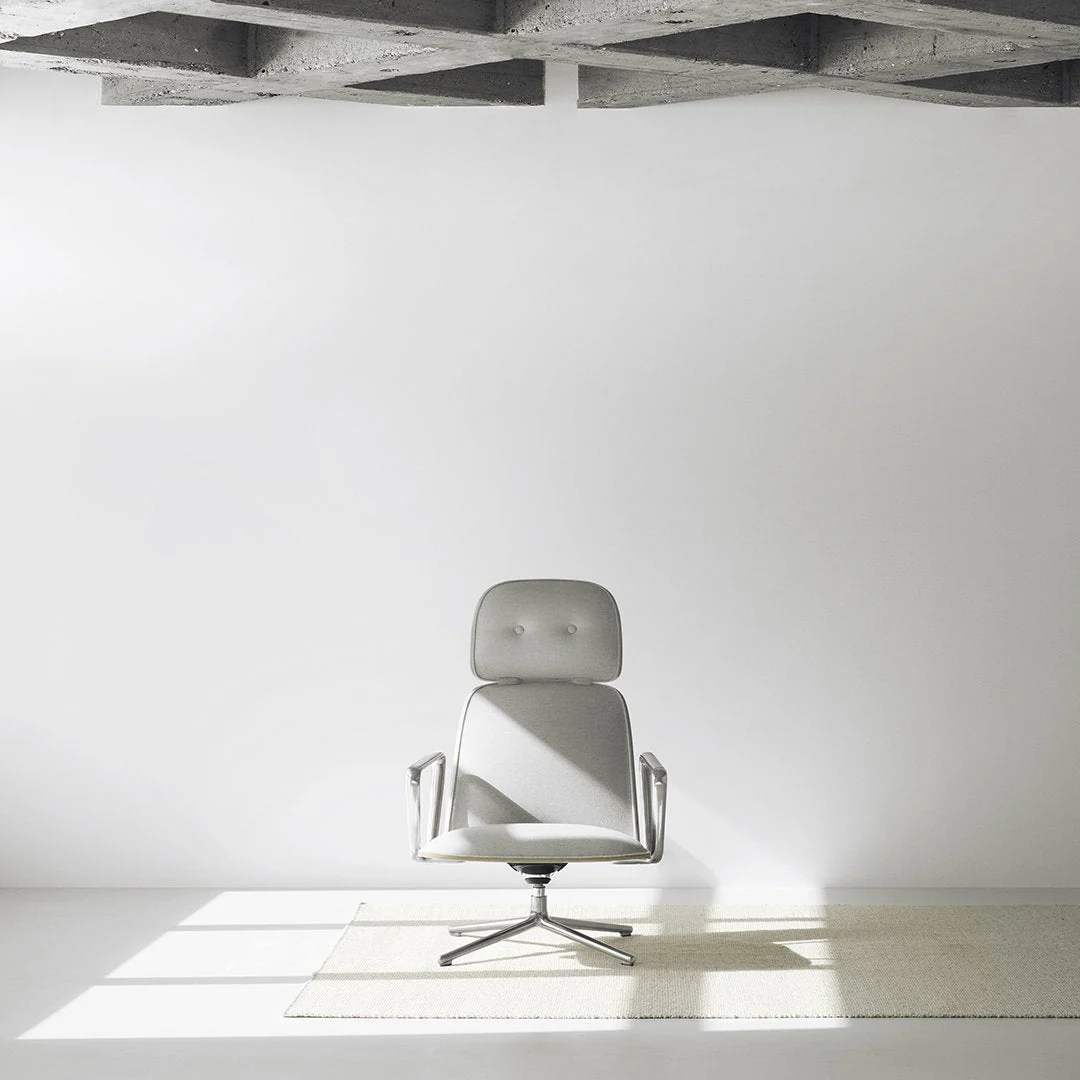 Pad Lounge Chair - High, Swivel Base - Image 17