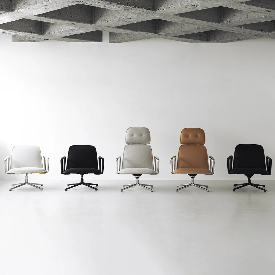 Pad Lounge Chair - High, Swivel Base - Image 20