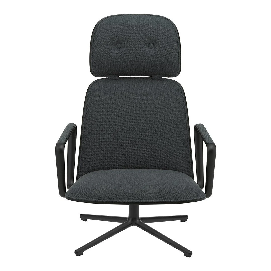 Pad Lounge Chair - High w/ Tilt, Swivel Base