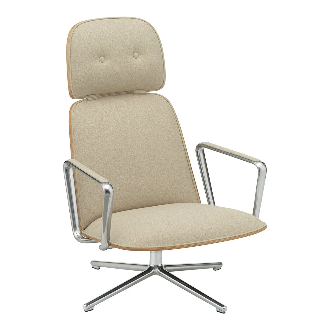 Pad Lounge Chair - High w/ Tilt, Swivel Base - Image 5