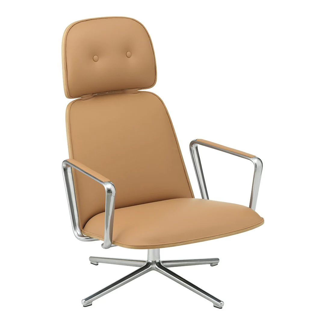Pad Lounge Chair - High w/ Tilt, Swivel Base - Image 6