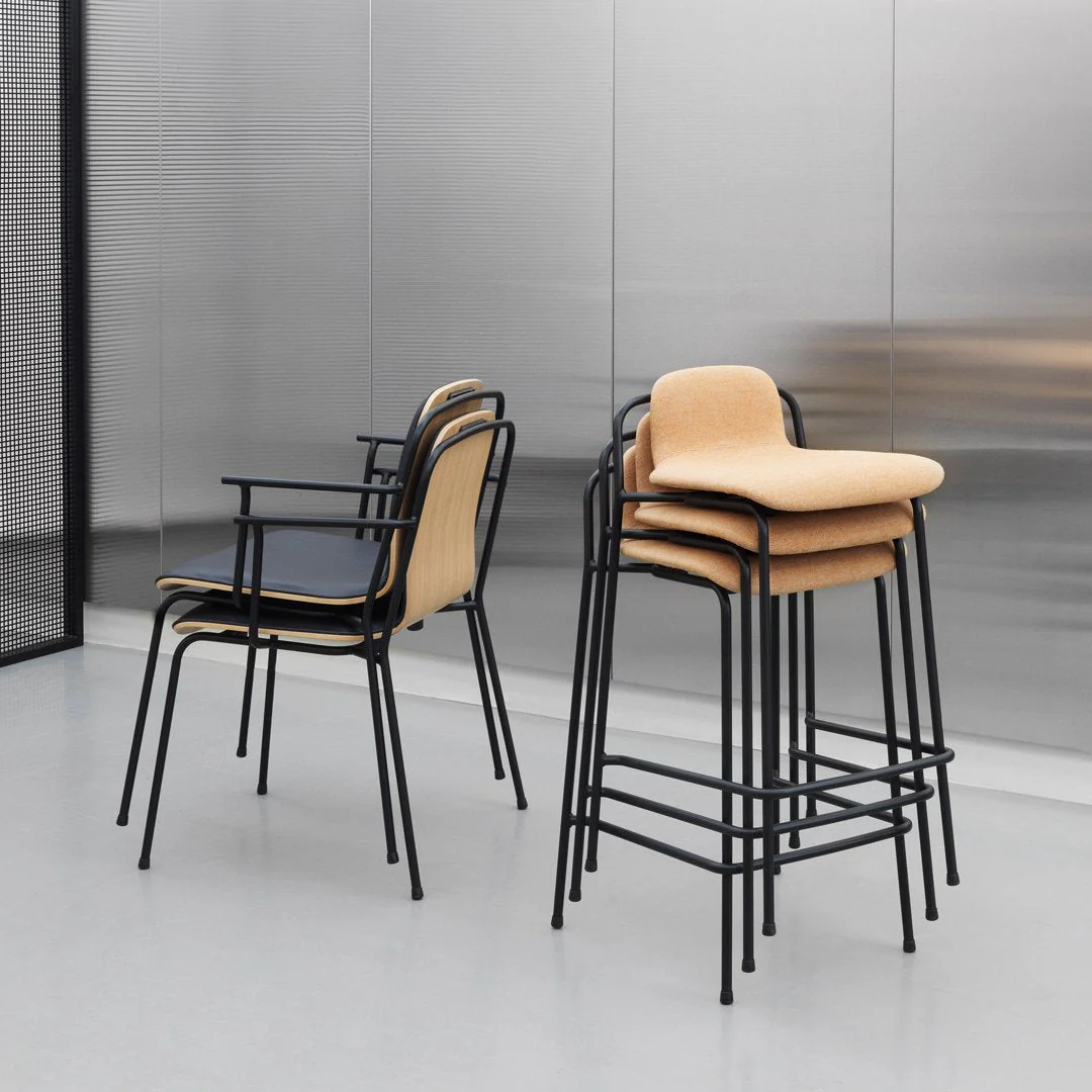 Studio Counter Stool - Fully Upholstered - Image 3