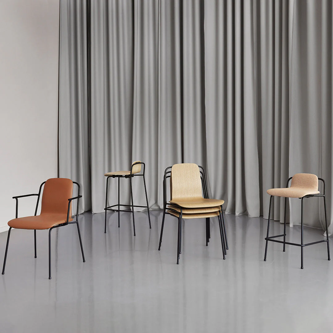 Studio Counter Stool - Fully Upholstered - Image 4