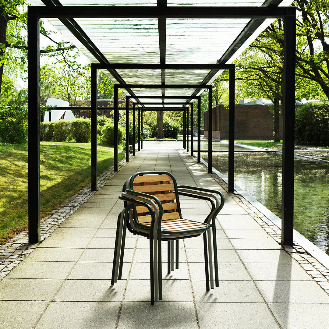 Vig Outdoor Dining Chair w/ Armrest - Image 12