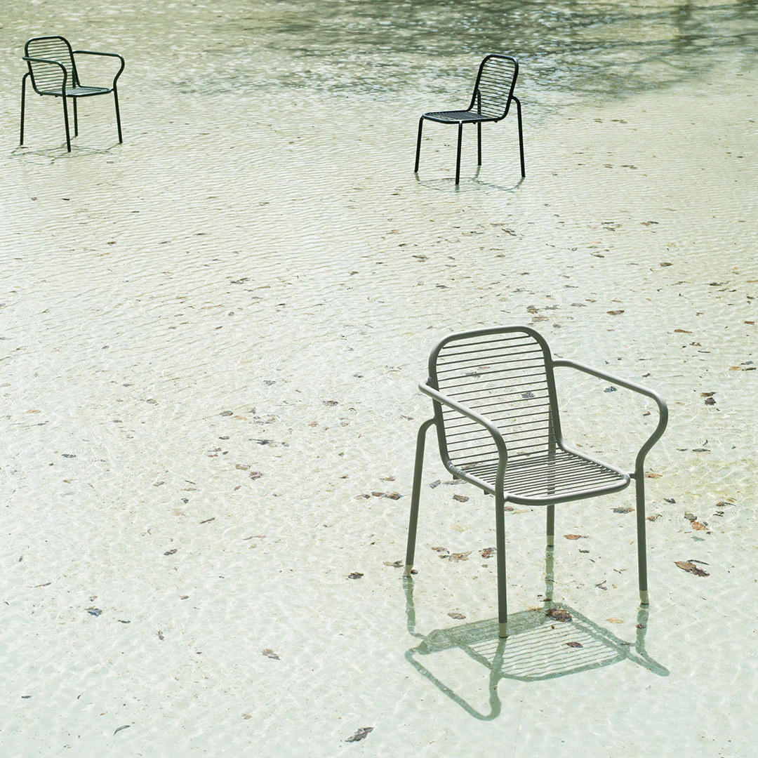 Vig Outdoor Dining Chair w/ Armrest - Image 13