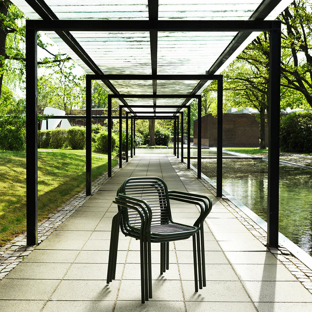 Vig Outdoor Dining Chair w/ Armrest - Image 18