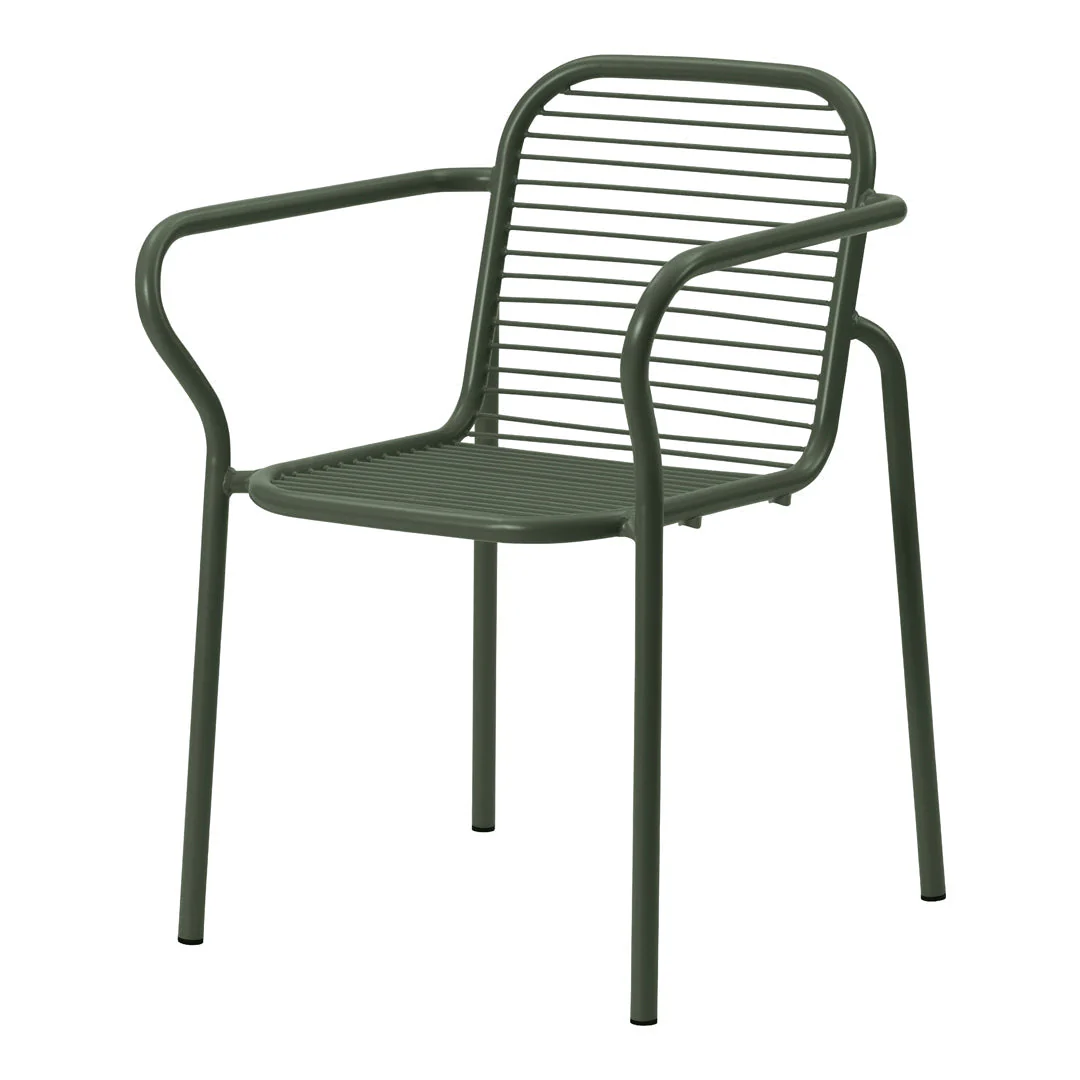 Vig Outdoor Dining Chair w/ Armrest - Image 6