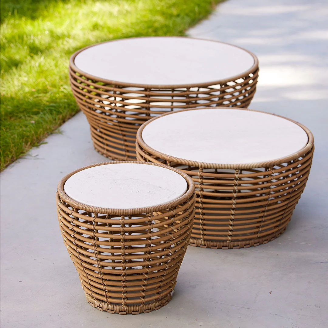 Basket Outdoor Coffee Table - Medium - Image 7