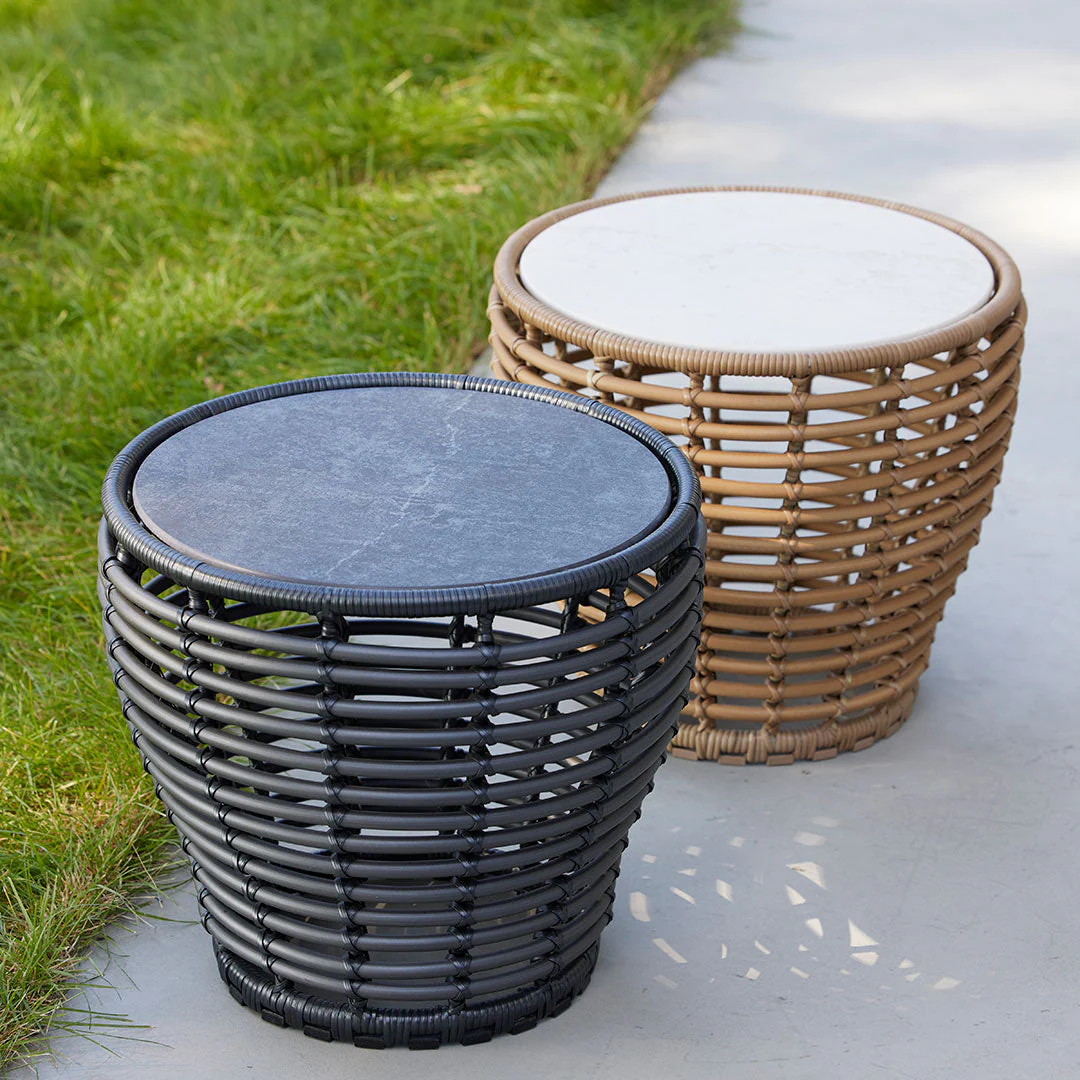Basket Outdoor Coffee Table - Small - Image 5