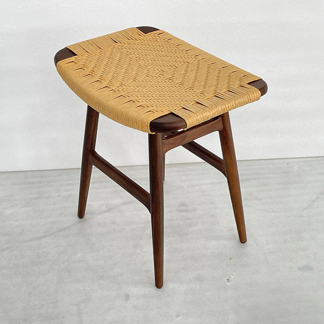 Freja Stool - Paper Cord Seat - Image 2