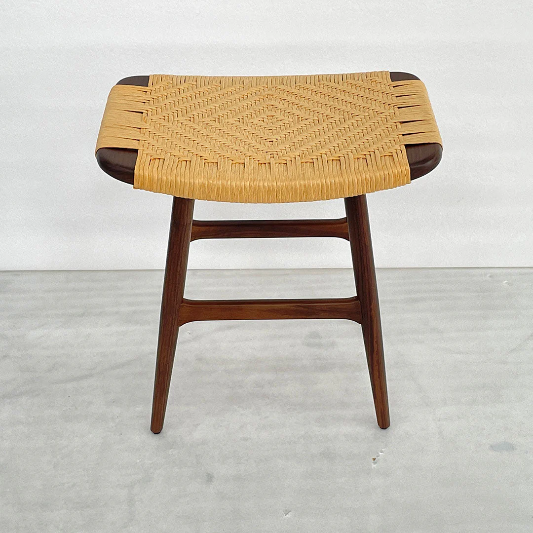 Freja Stool - Paper Cord Seat - Image 3