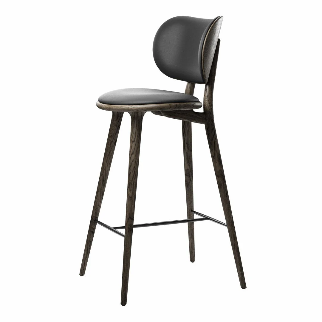 High Bar Stool w/ Backrest - Image 2