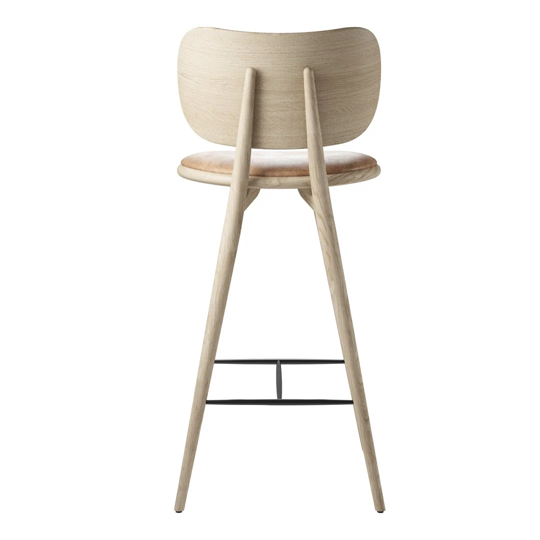 High Bar Stool w/ Backrest - Image 4