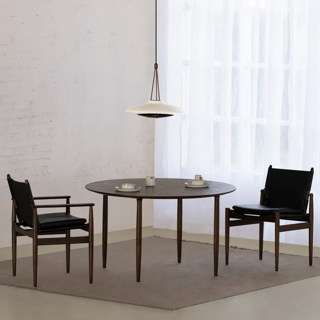 Journey Leather Dining Armchair - Image 5