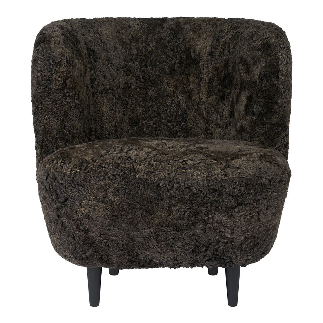 Stay Lounge Chair - Small - Wood Base - Image 2